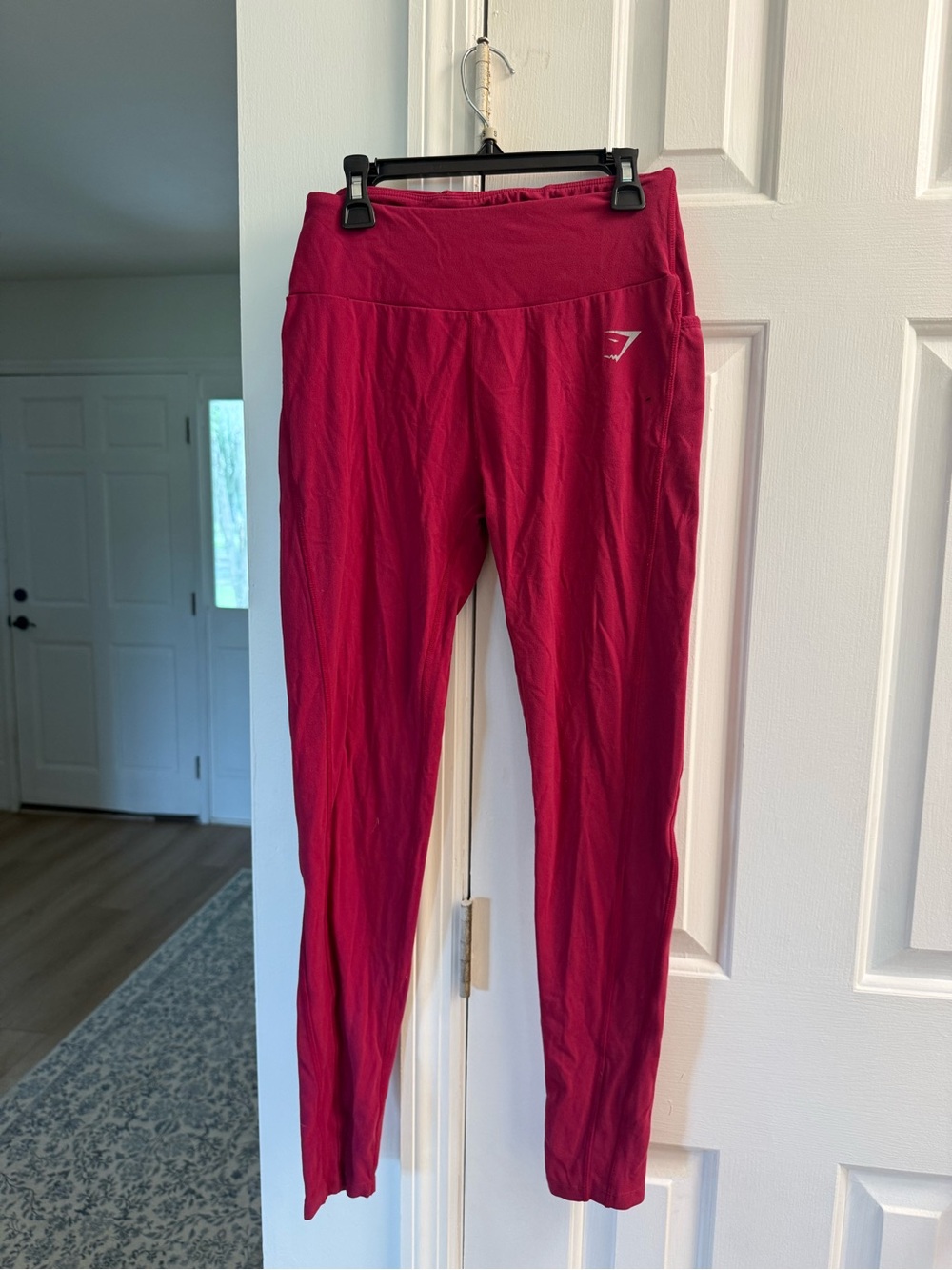 Gymshark Kids Magenta High-Rise Active Leggings